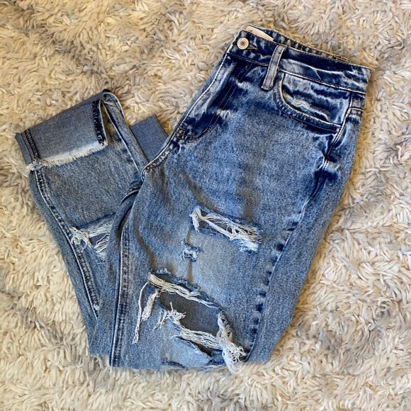 KanCan Denim - KanCan Distressed Boyfriend Jeans
